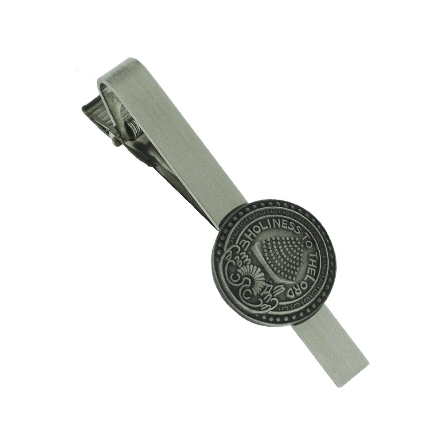 J7TB Salt Doorknob – Tie Bar (Silver Tone) Mormon One Moment In Time LDS CTR