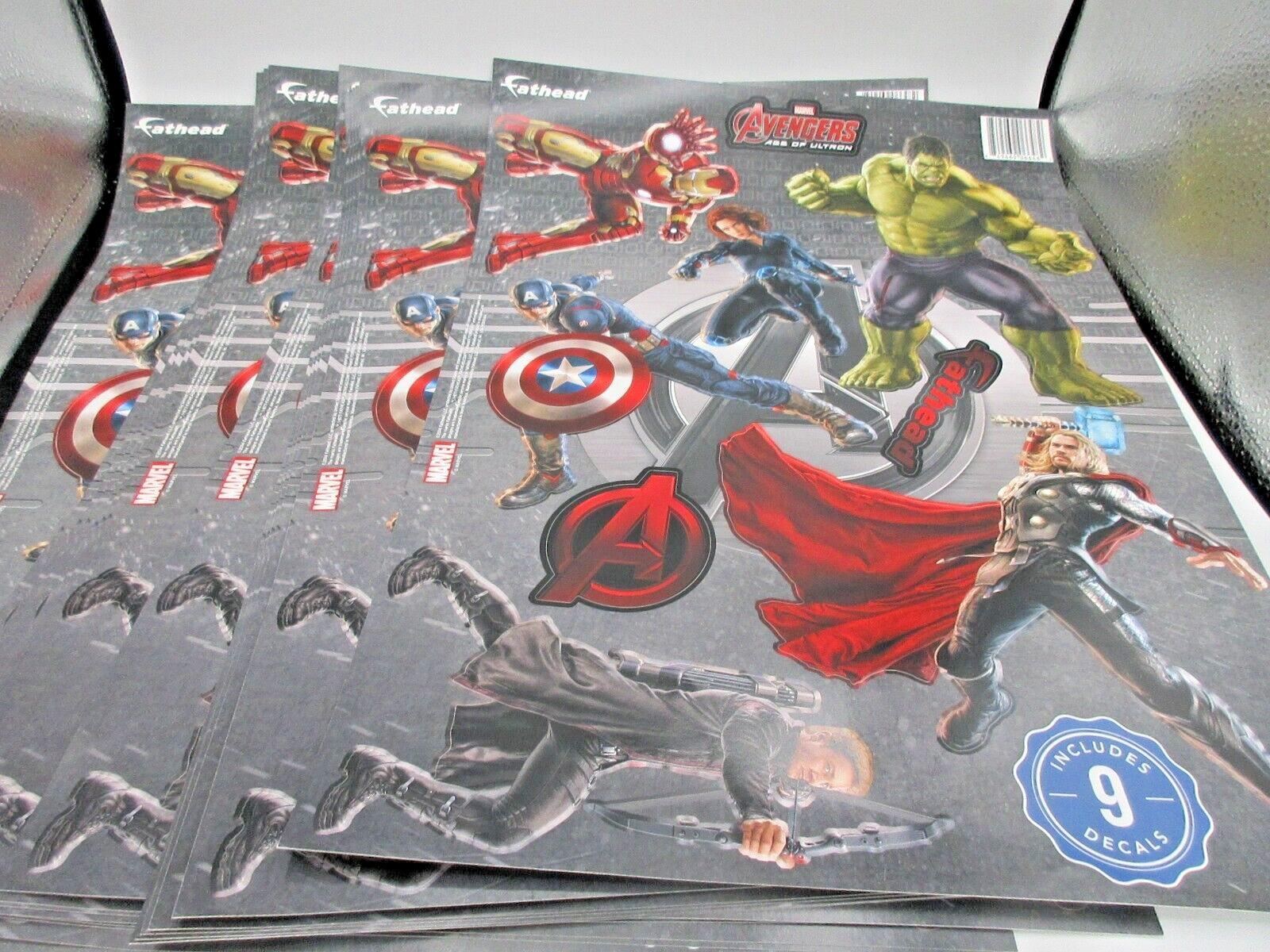 FATHEAD Marvel 2014 Decals Avengers Age of the Ultron Iron Man 42 PC RESALE LOT