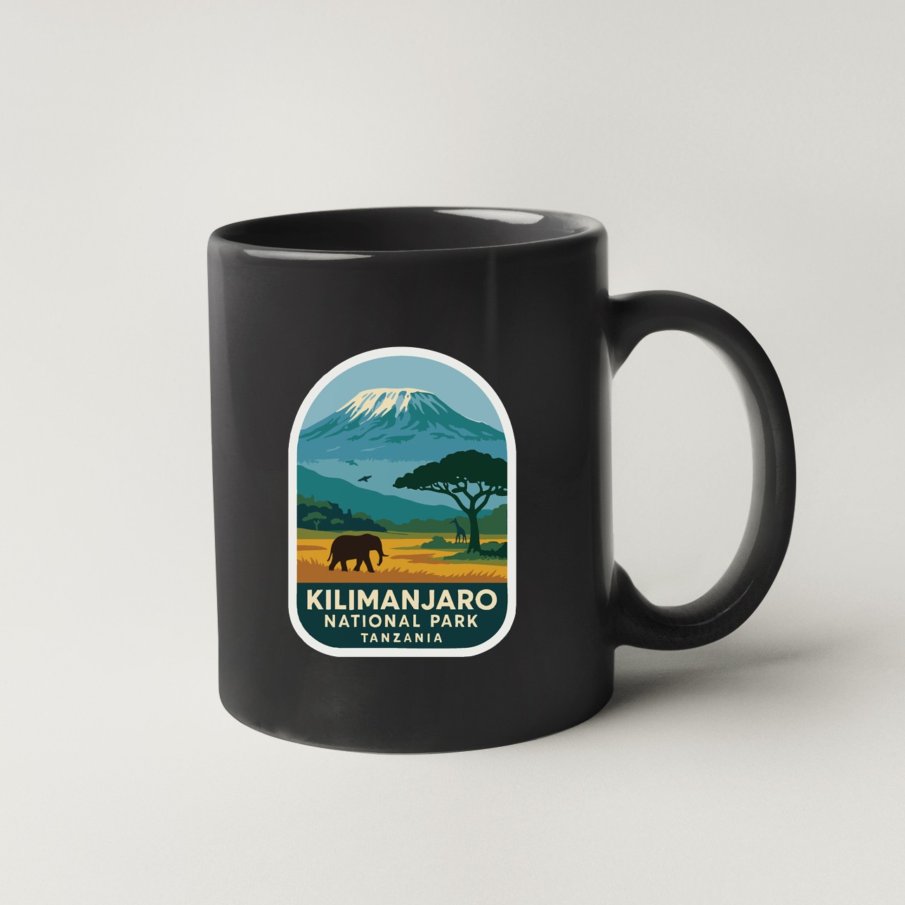 Kilimanjaro Tanzania National Park Sticker Decal Vinyl Die-Cut World