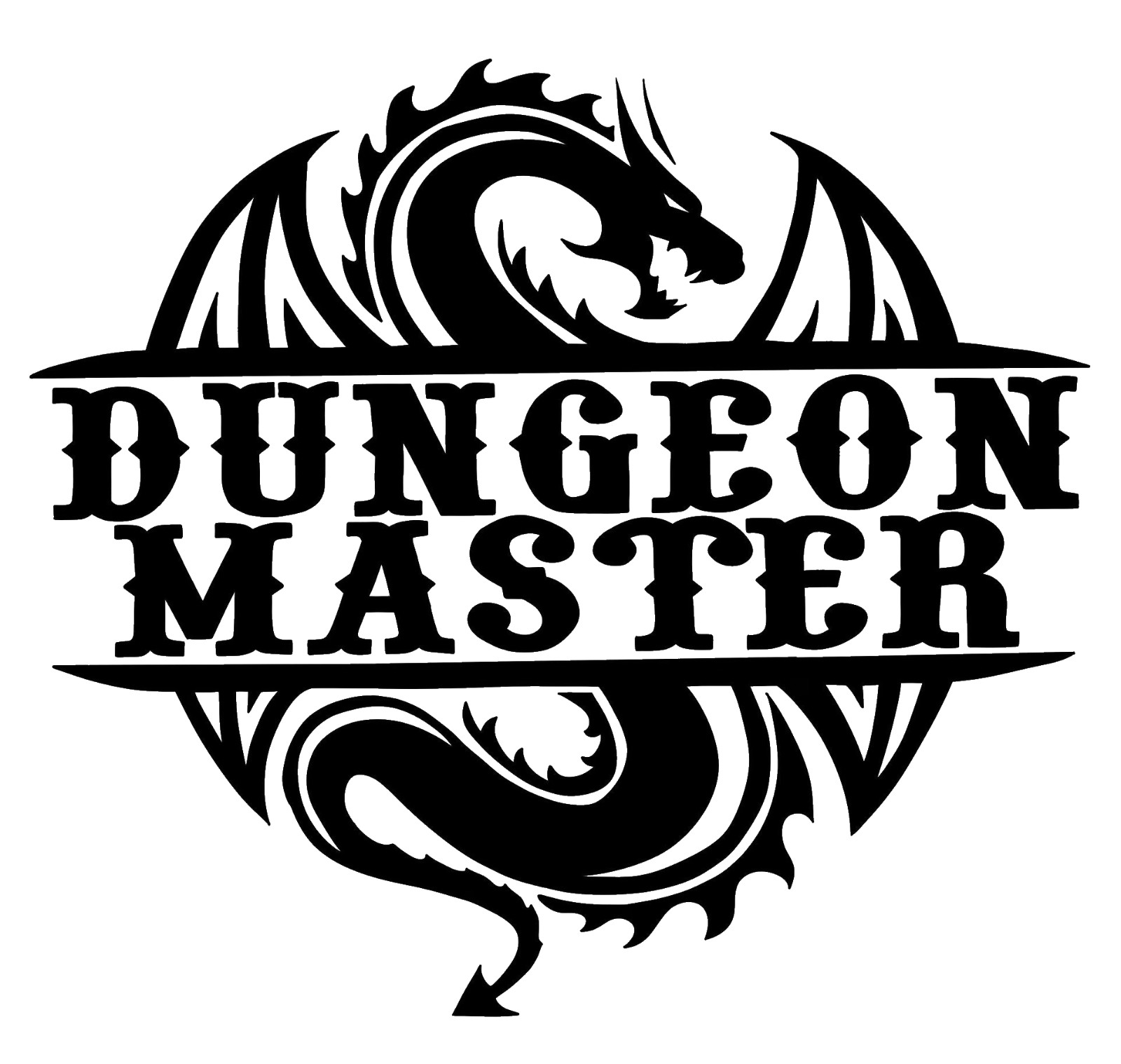 Vinyl Decal Car Truck Sticker Wall D&D Dungeons & Dragons – Dungeon Master