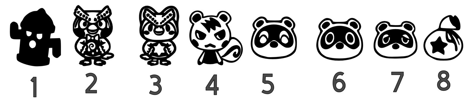 Animal Crossing Vinyl Decal (read description)