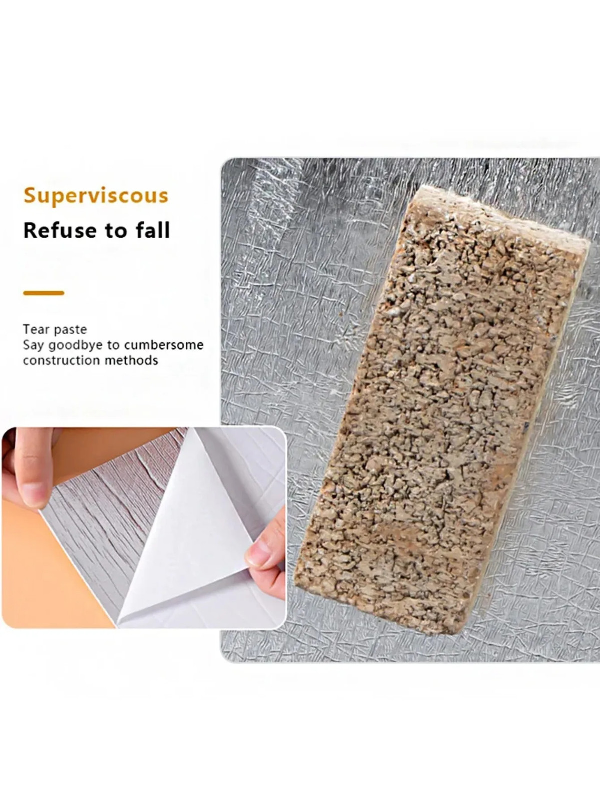 10-Pack Self-Adhesive Marble Tile Stickers – Waterproof 30X60Cm PVC Peel-And-Sti