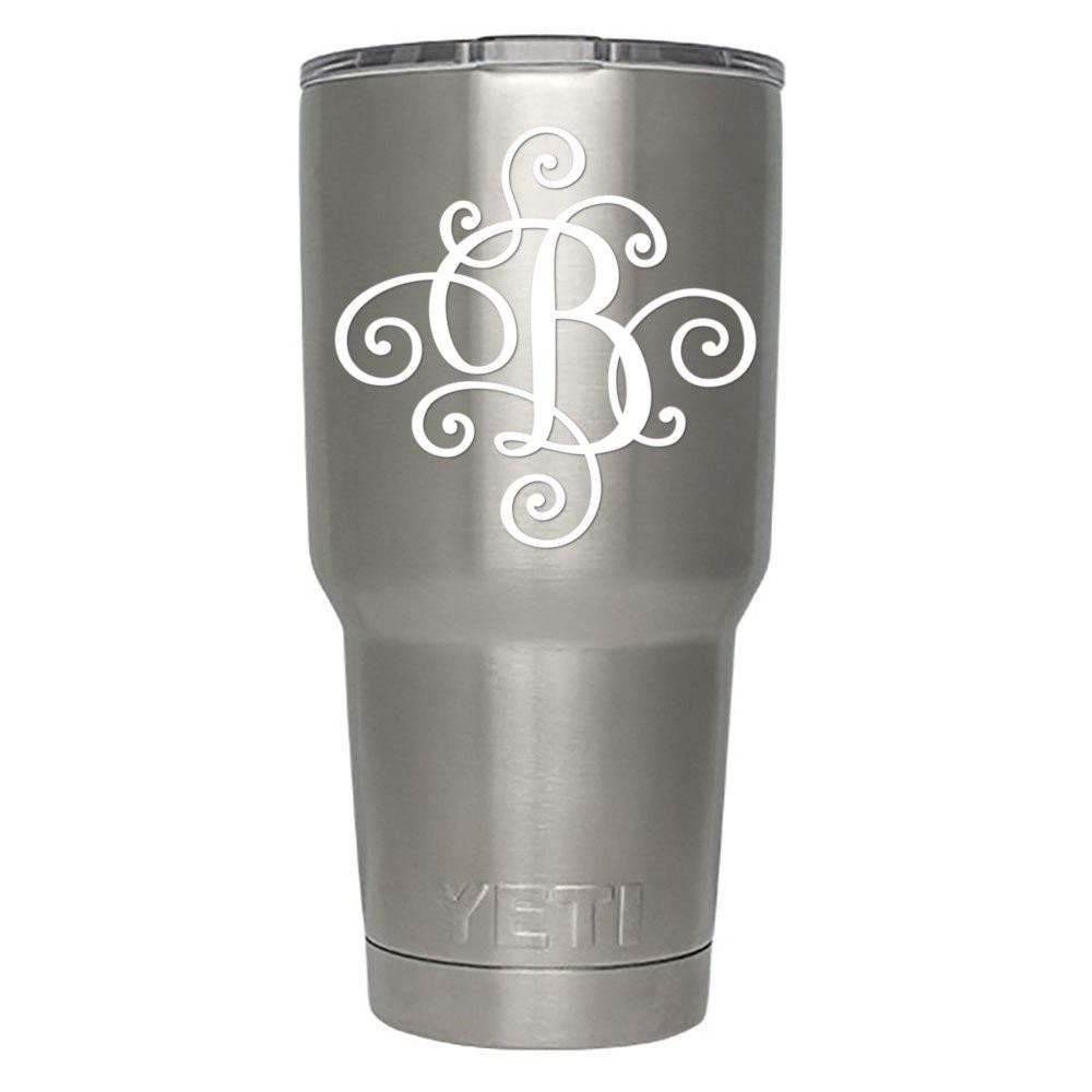 Monogram die Cut Decal/Sticker. Click for Color/Letter Options. Available in …