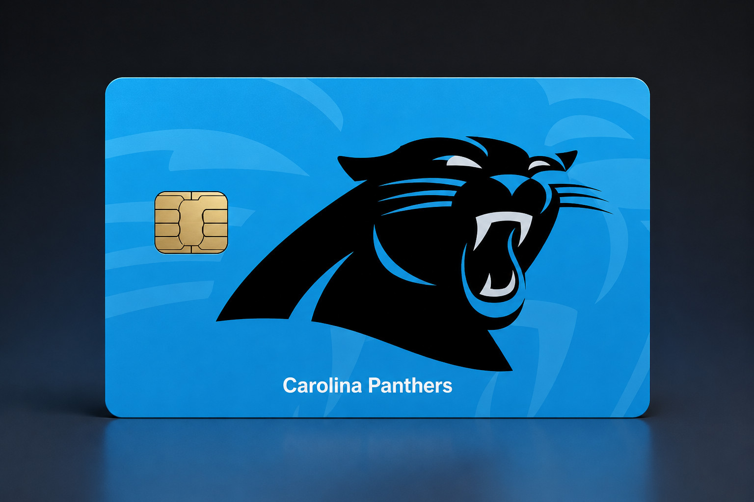 Carolina Panthers Credit Debit Card Skin Decal NFL Football Vinyl Sticker Sports