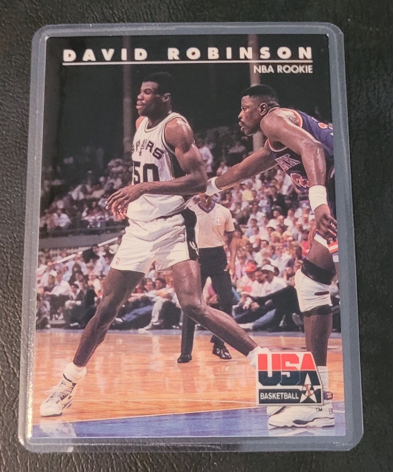 David Robinson Basketball Card HOF Fridge/Locker/Cabinet Laminated Magnet