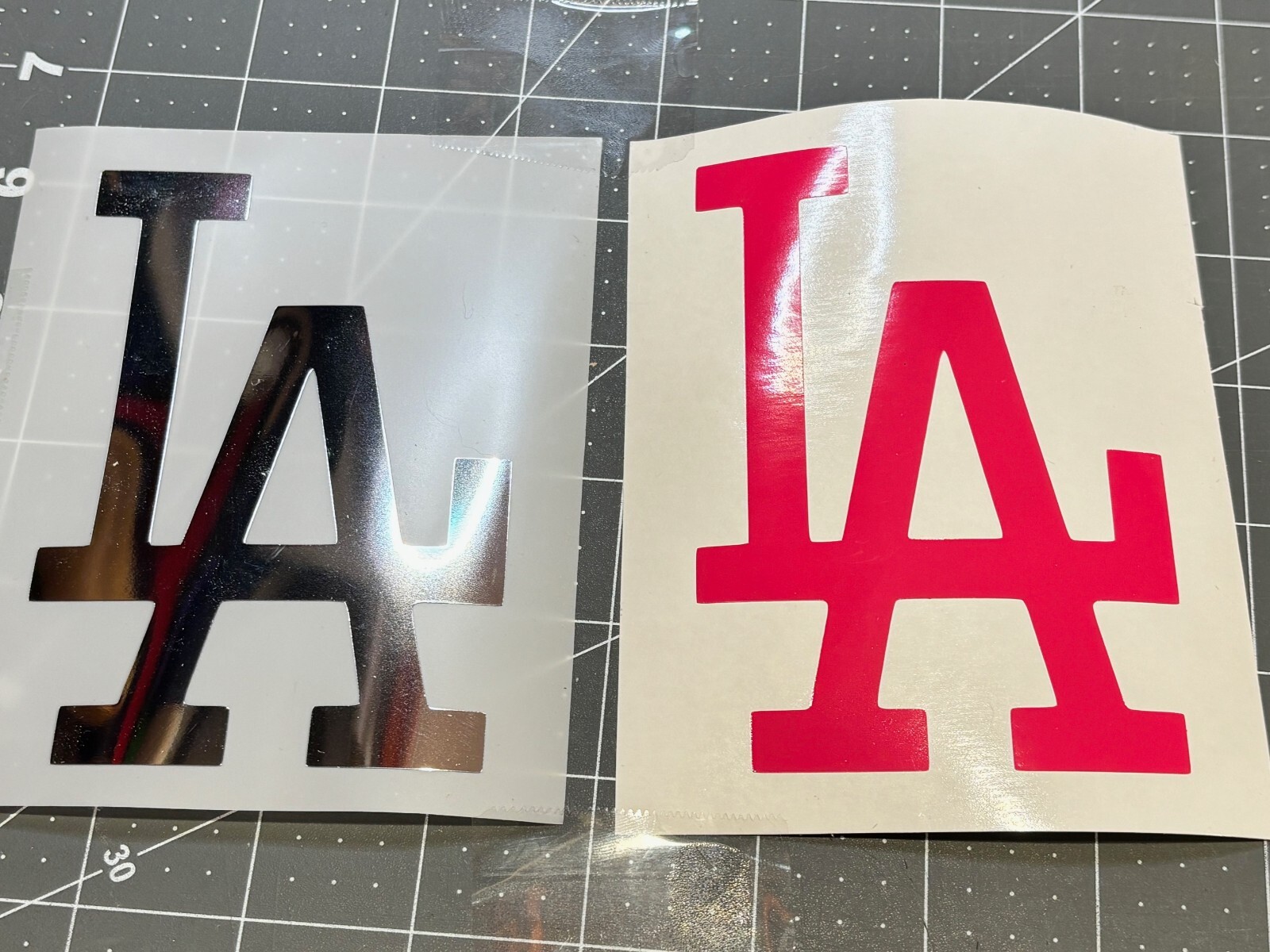 Small Sizes LA Vinyl Decal For Your Car-House Many Szs & Colors Buy 2 Get 1 FREE