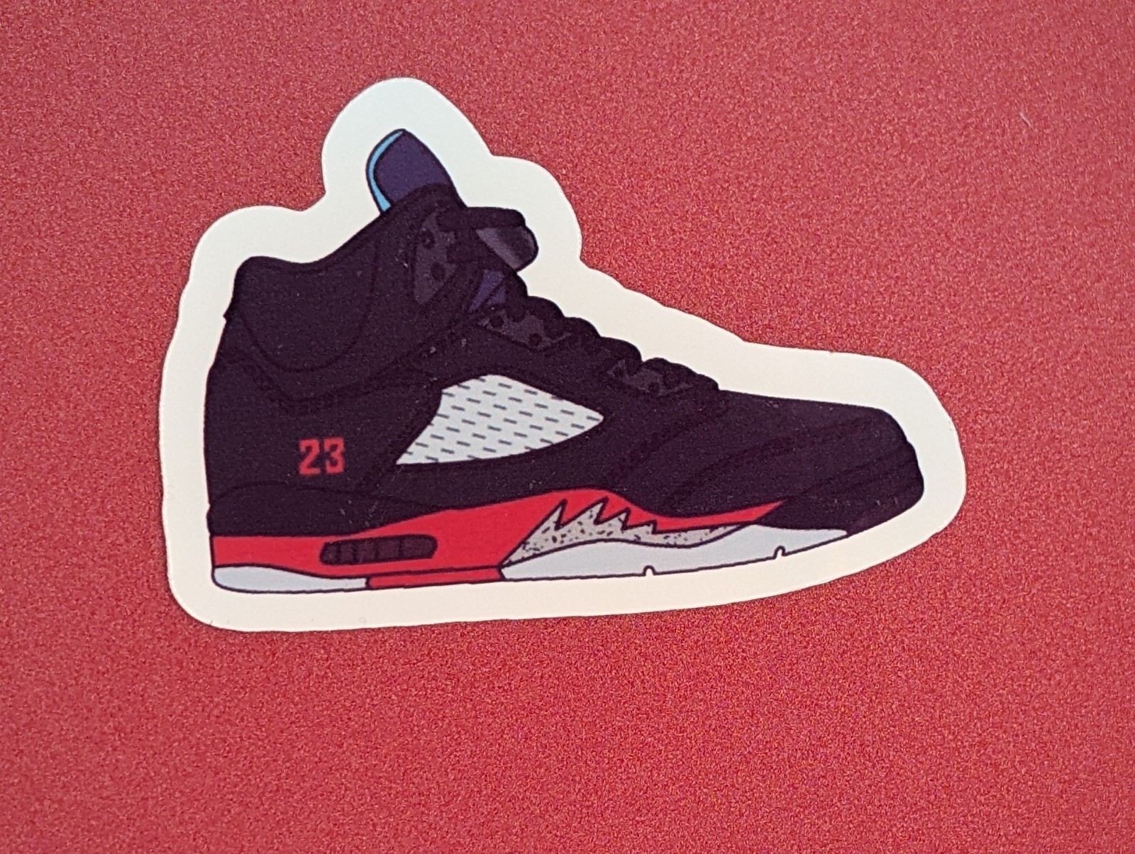 Michael Air Jordan Nike Jumpman Sneakers Tenis Shoes Sticker Decal Bulls ~1 inch