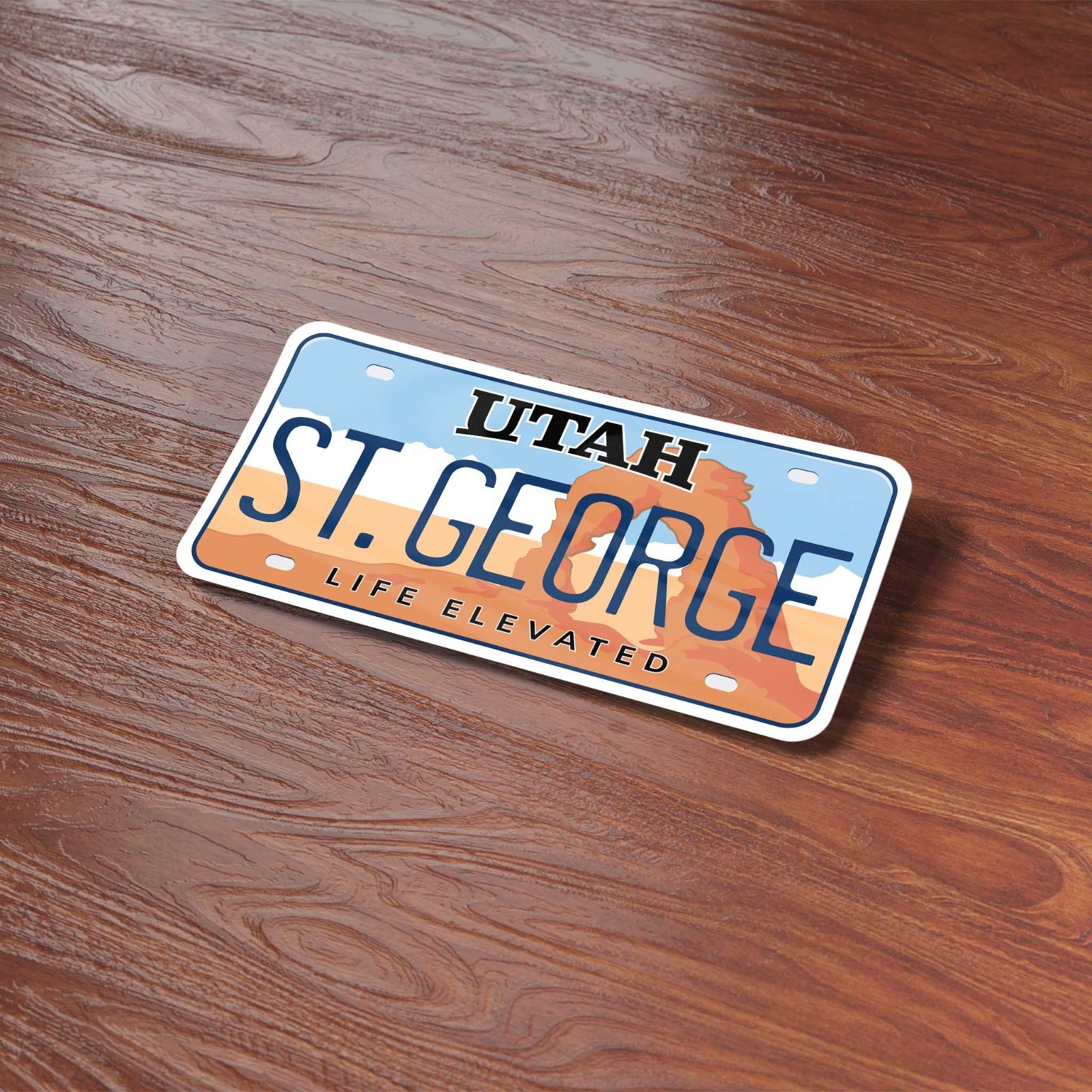 Utah License Plate Stickers – Choose Your UT City or National Park