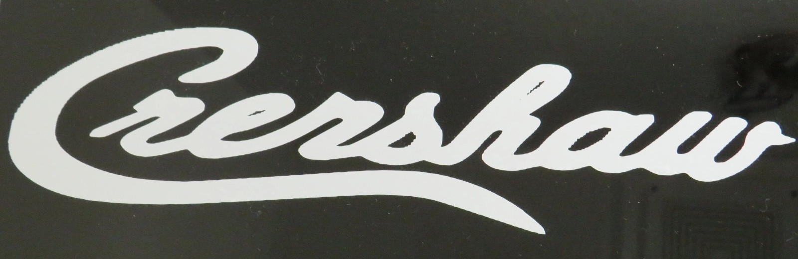Crenshaw Vinyl Decal Sticker The Marathon Continues 2×8 Inches White 2/2