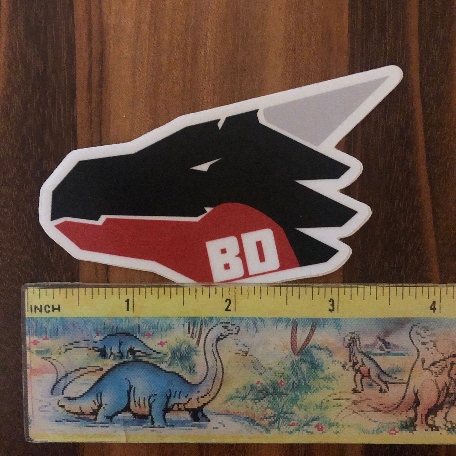 Bad Dragon Vinyl Sticker 3.75” (Lot Of 3, As-is)
