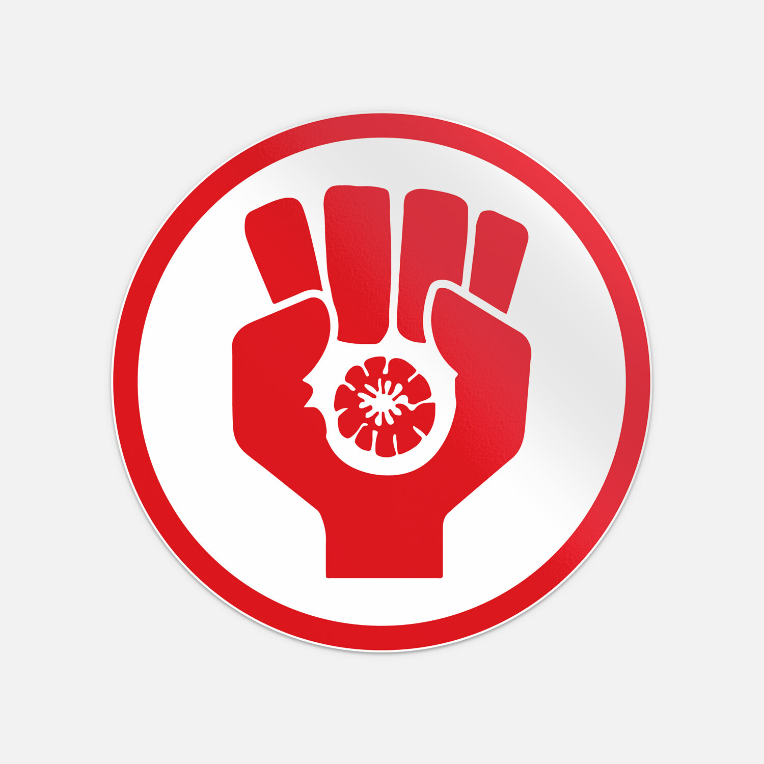 Gonzo Fist Emblem Vinyl Sticker Decal