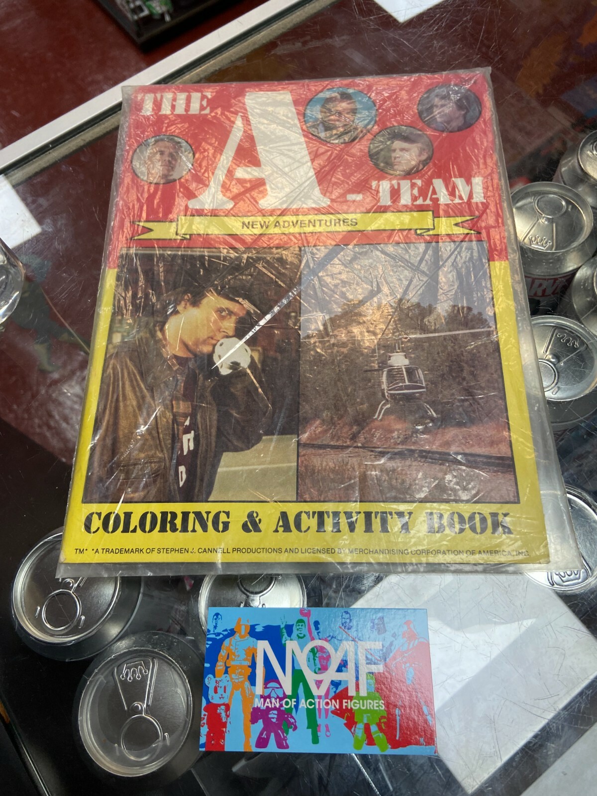 The A-Team New Adventures Coloring and Activity Book JC