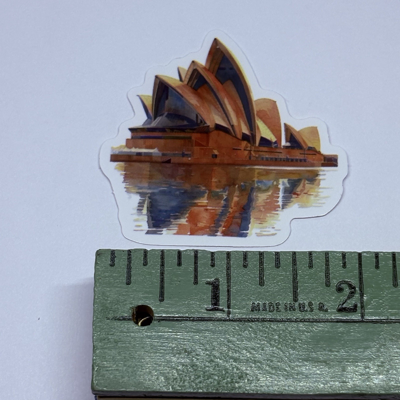 Sydney Opera House Sticker Australia Travel City Art Decal Vinyl Paint Style Tc9