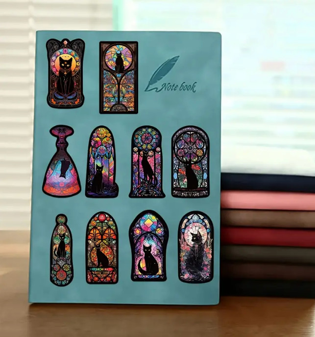 GOTHIC CATS Vinyl Stickers – Select A Sticker – BUY2GET8FREE!