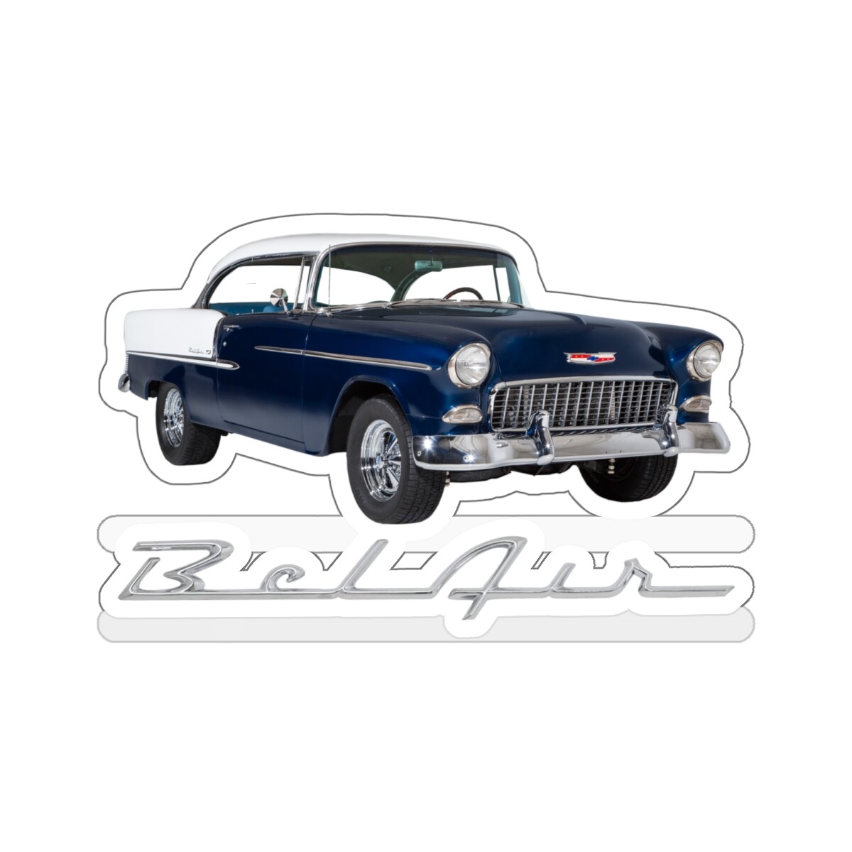 1955 Bel Air Bel Aire Kiss-Cut Stickers
