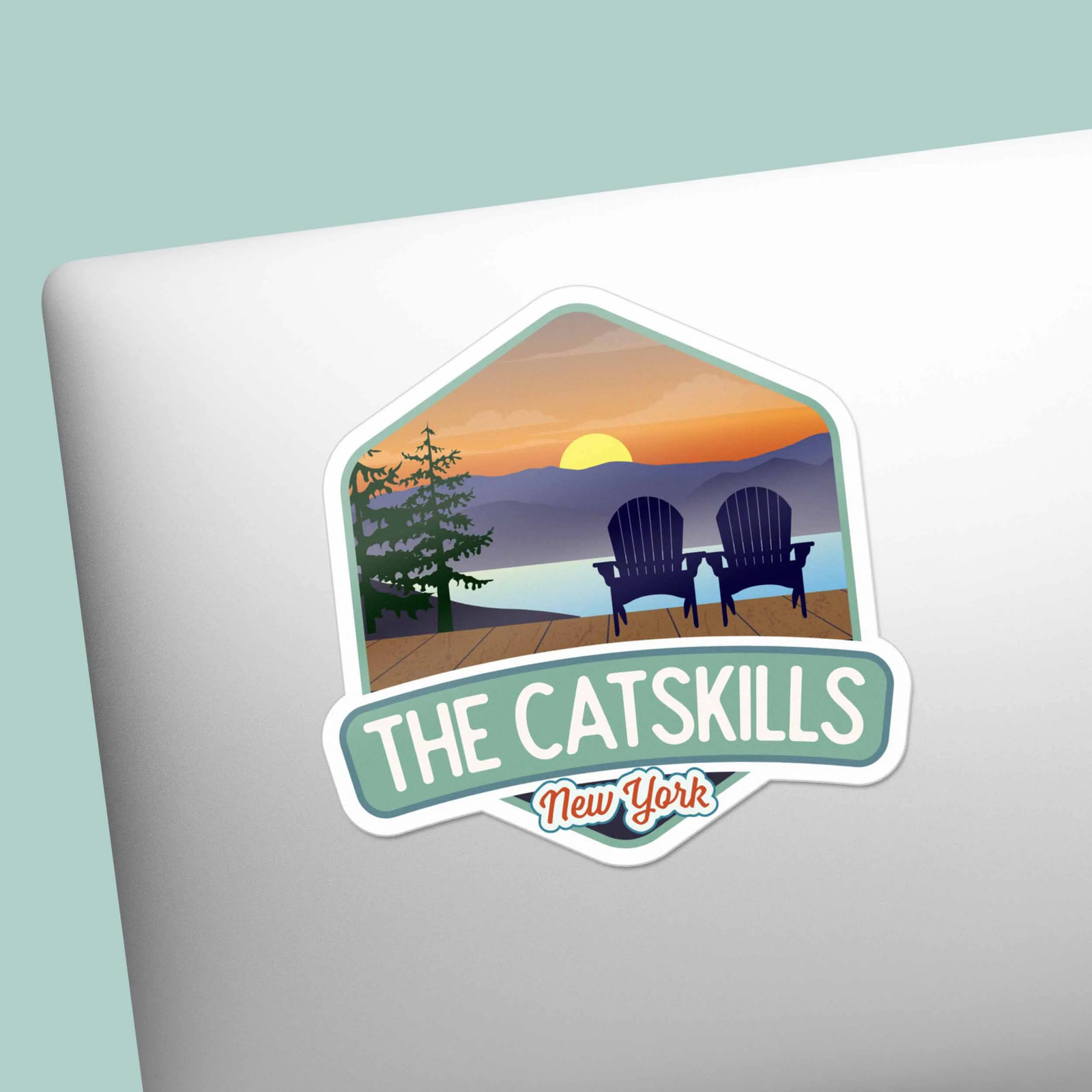 Catskill Mountains New York Sticker