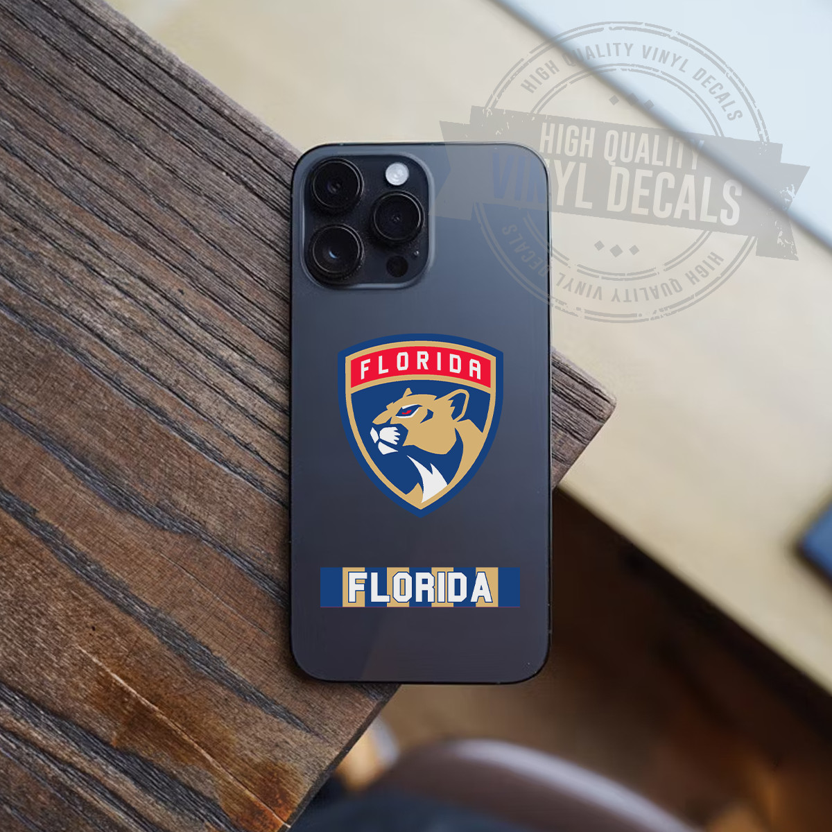 Florida Panthers NHL Hockey A4 High Quality Printed Vinyl Decal Sticker Kit New