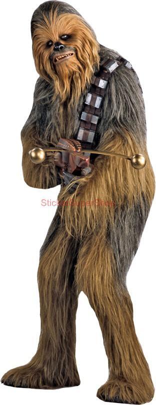 Choose Size – STAR WARS CHEWBACCA Decal Removable WALL STICKER Home Decor Art