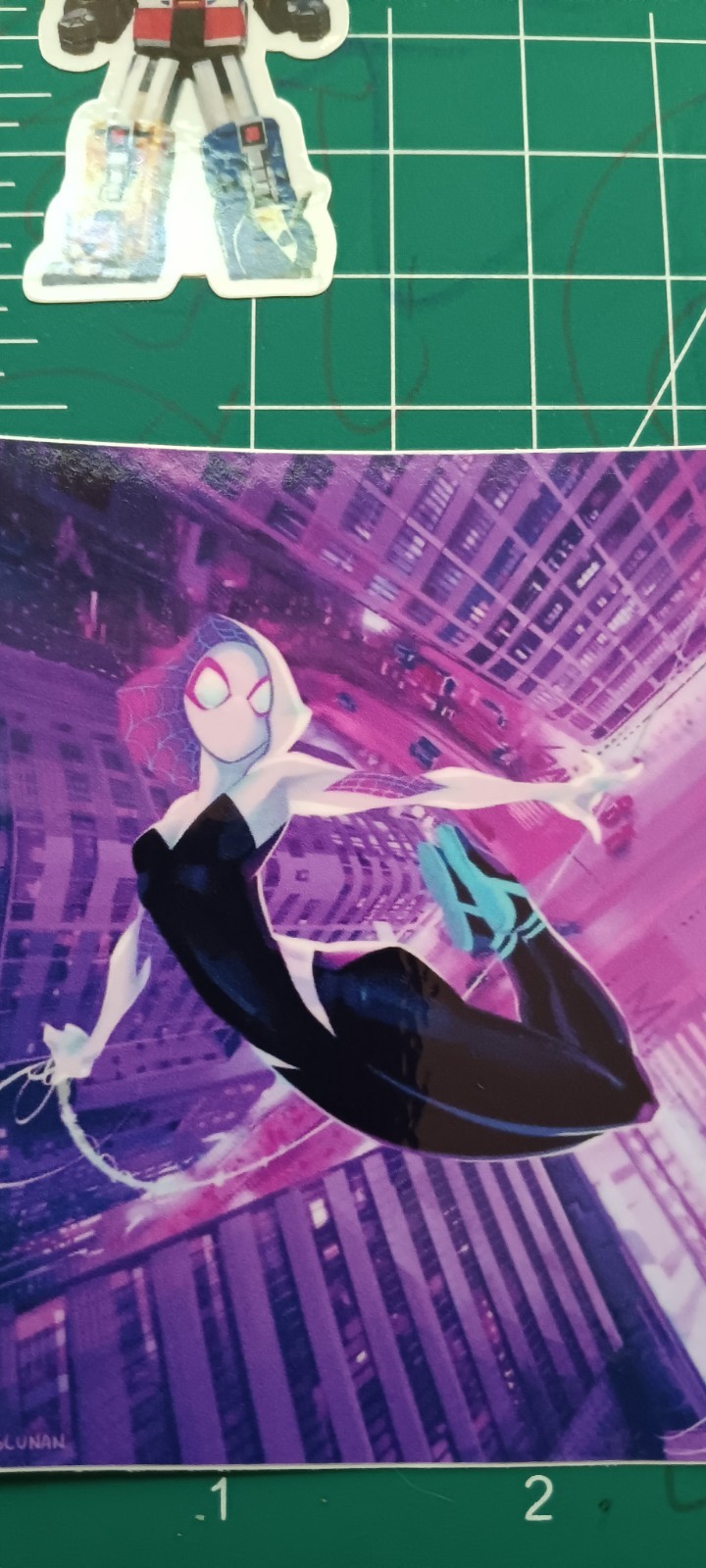 SPIDER-GWEN VYNIL STICKER