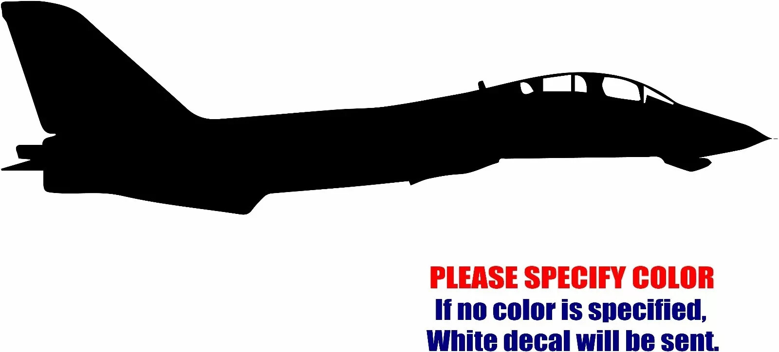 Grumman F-14D Tomcat Vinyl Decal Sticker Car Truck Window Bumper Various Sizes