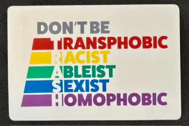Pride LGBTQ+ Stickers – Laptop, Waterbottle, Car – Free Shipping!