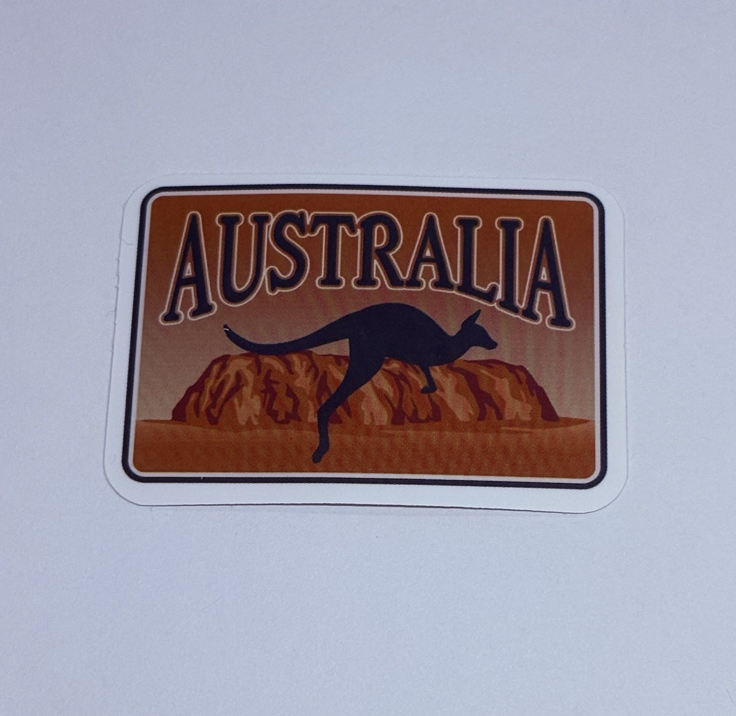Australia Kangaroo Sticker Travel Art Decal Vinyl Country Souvenir Matte Tc6
