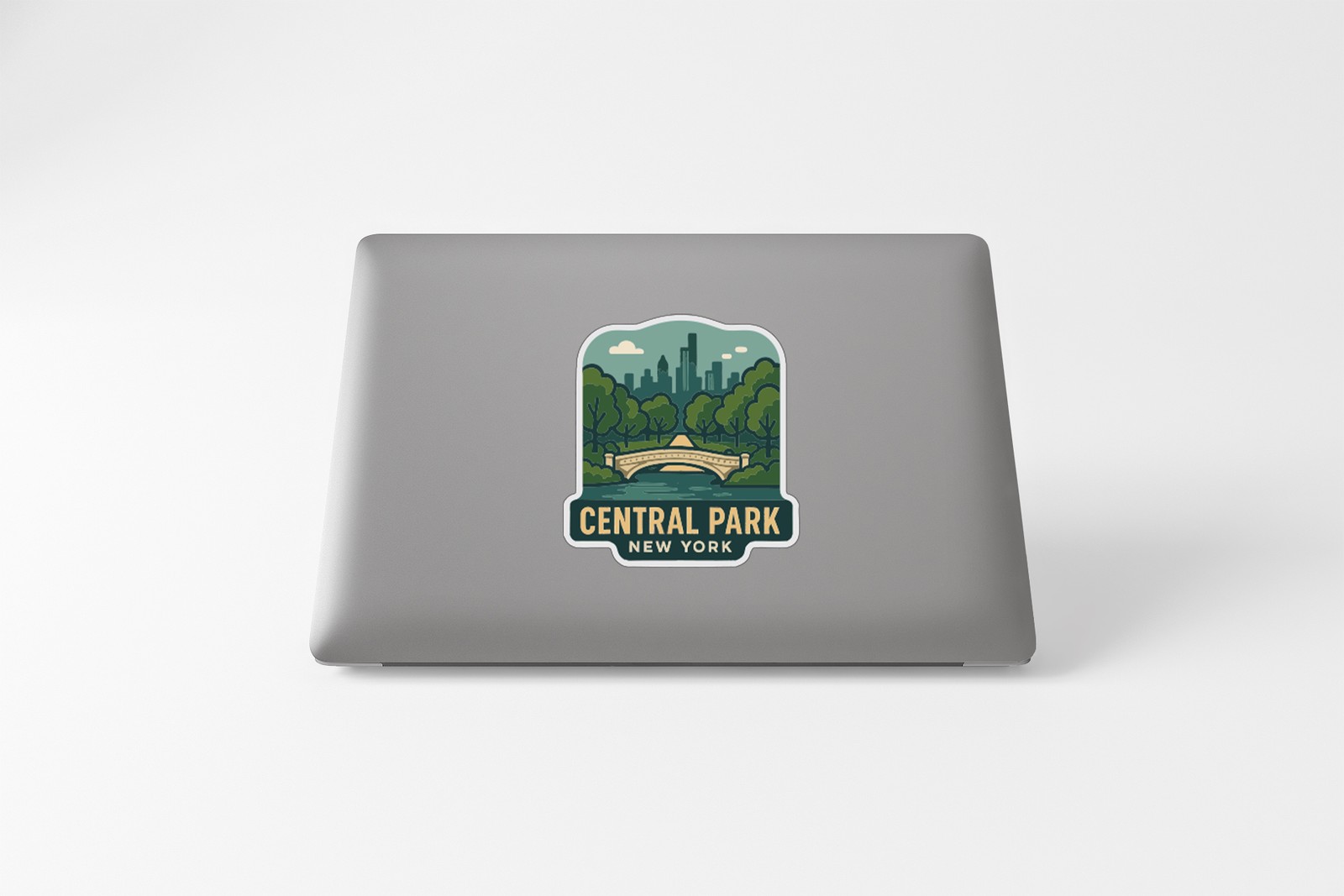 Central Park New York Sticker Decal Vinyl Die-Cut Symbolic Landmark Design