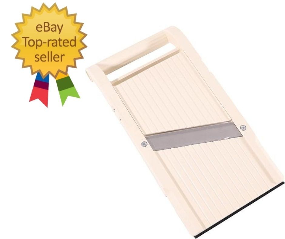 Mandoline Jumbo Slicer Japanese Stainless Steel Blade Wide Vegetable Cutter