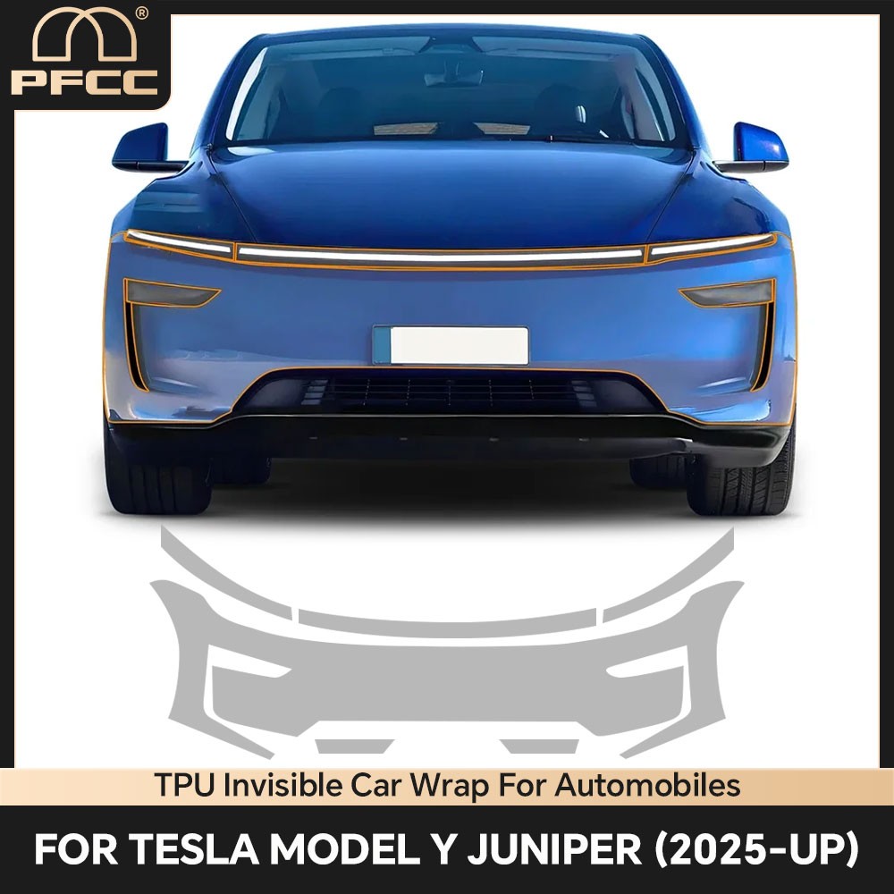 For Tesla Model Y Juniper 2025 Precut Kit Paint Protection Film Clear PPF TPU