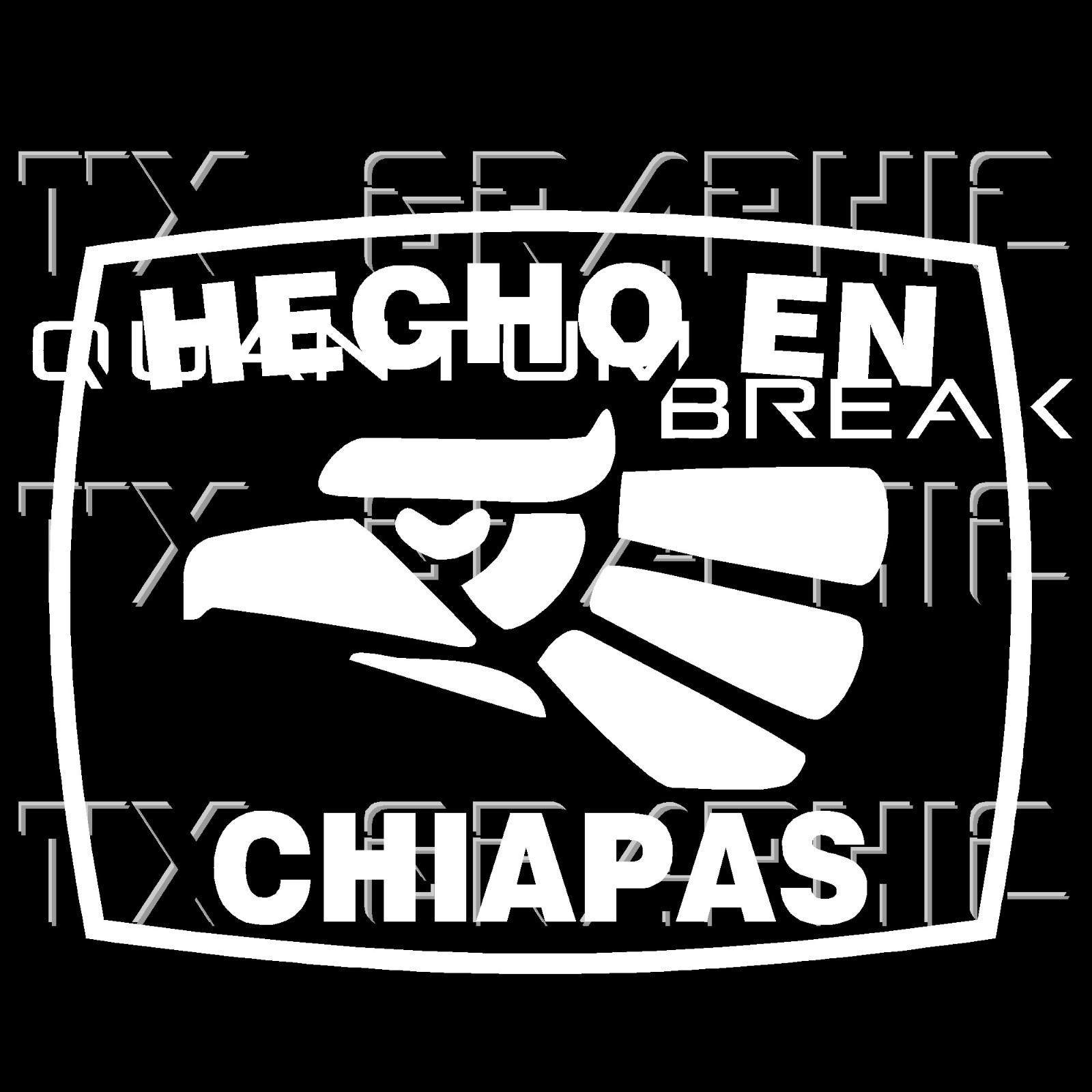 Hecho en Chiapas Estado de Mexico Aztec Aguila Decal Vinyl Sticker