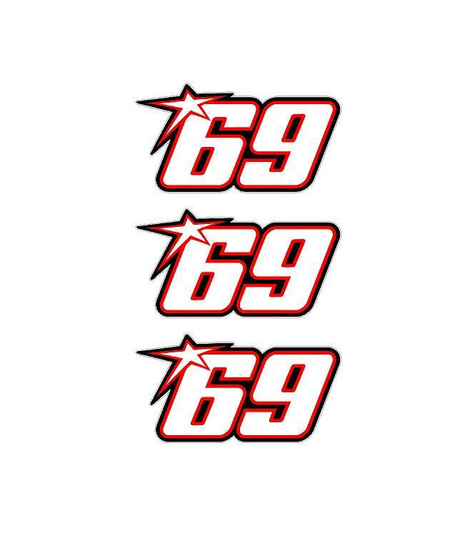 3 pack of 69 funny stickers gag gift car automotive parts toolbox