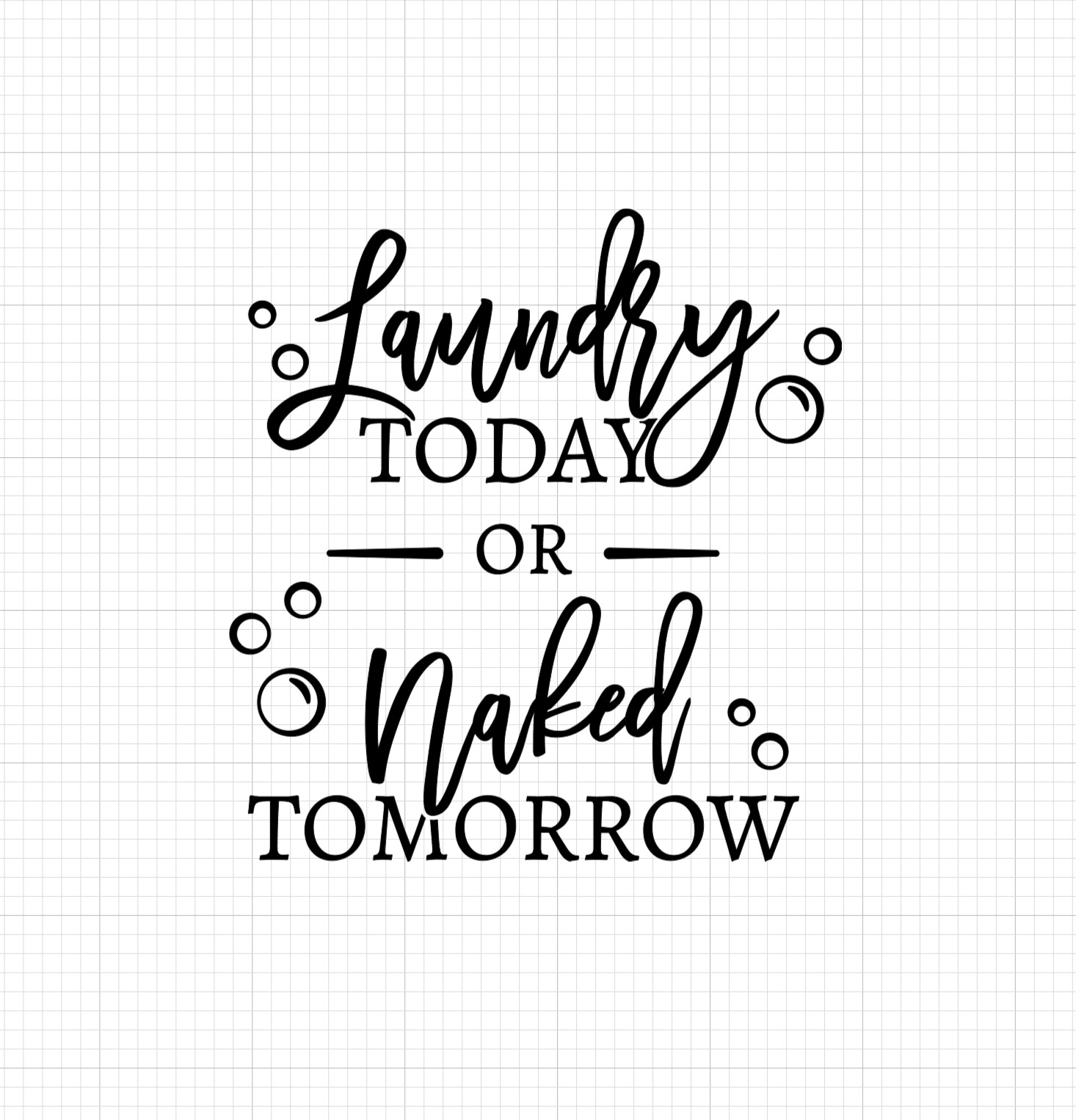 Laundry Room Sign – Wall Door Signage Phrases Humor Quotes Vinyl Decal Sticker