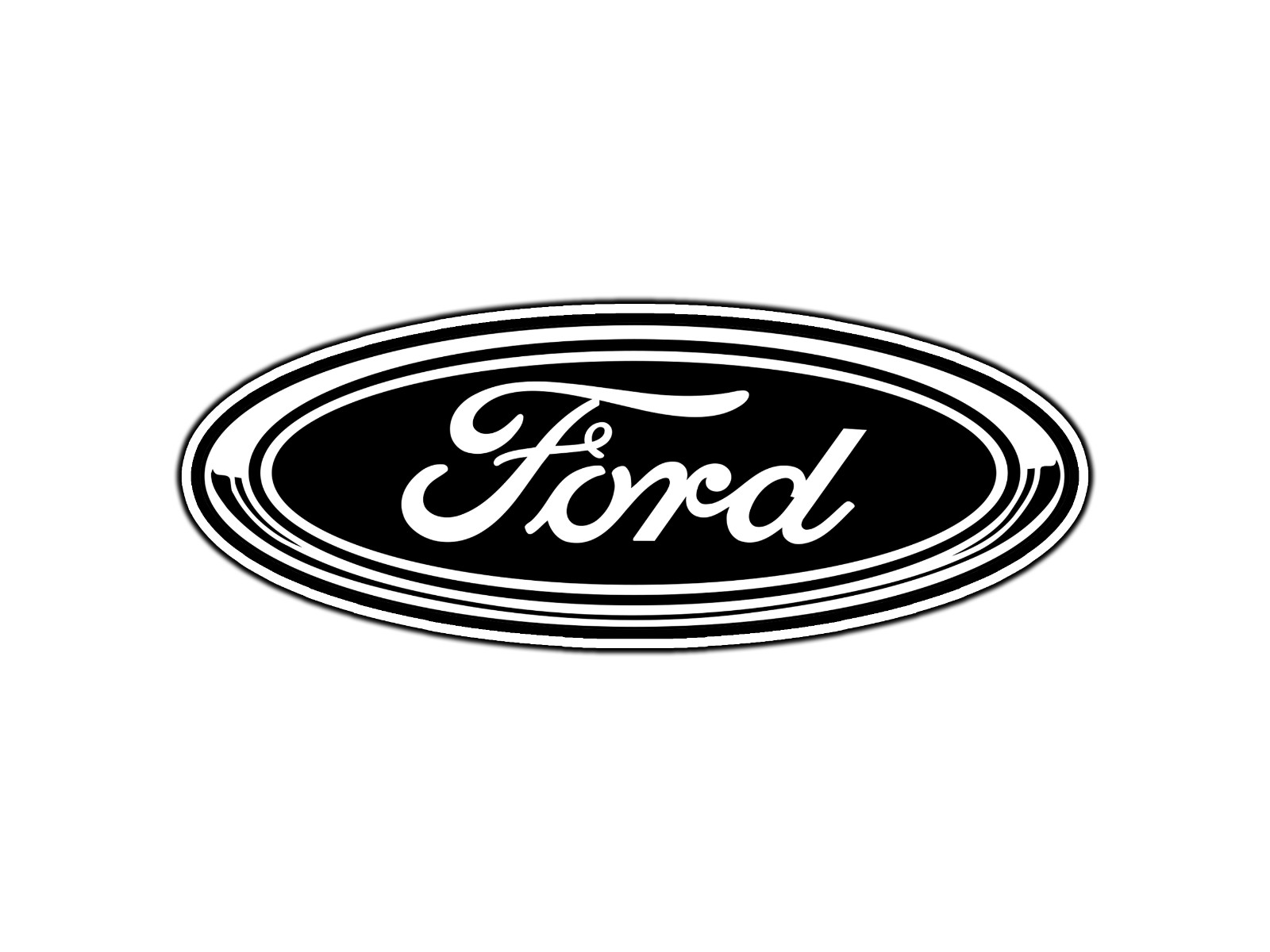 #0715 Ford Logo #2 Waterproof Vinyl Sticker Decal Die-Cut