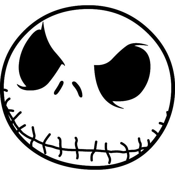 Jack Skellington Decal Nightmare Before Christmas