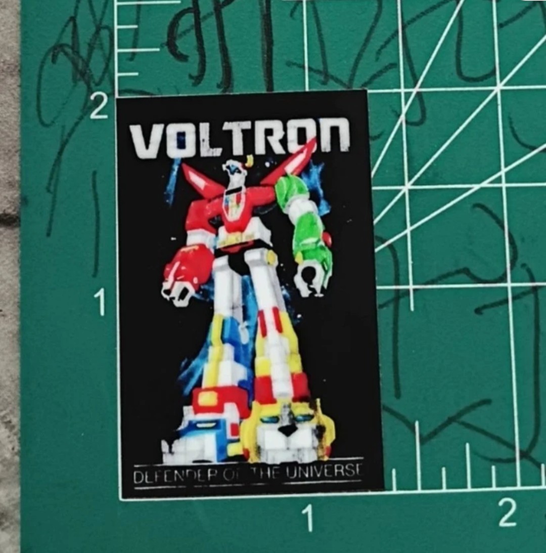 V.oltron Sticker X High Gloss Diecut Vynil Sticker X 2×1 INCH STICKER