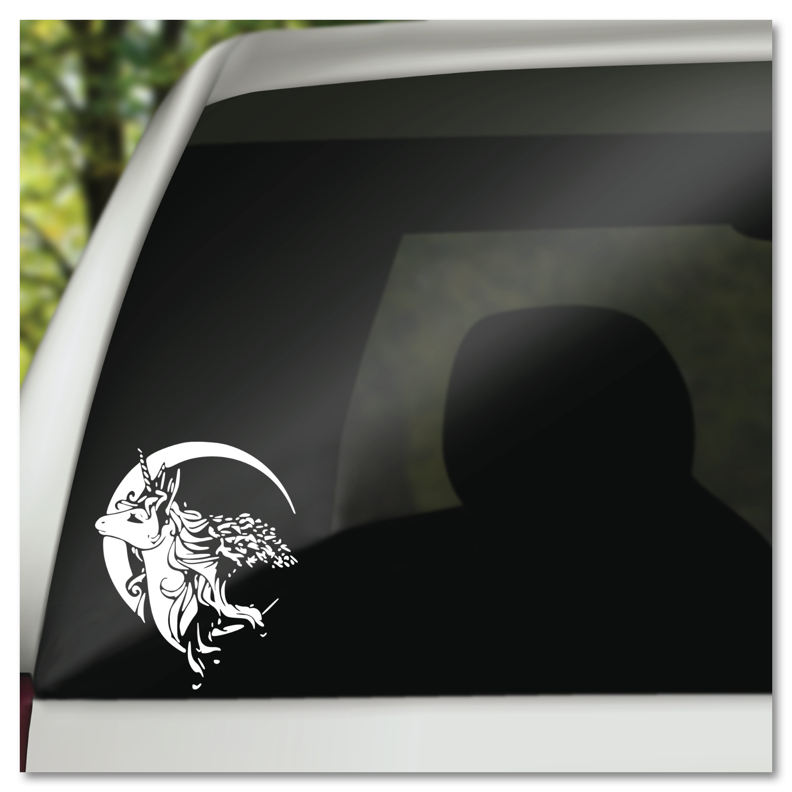 6" The Last Unicorn Crescent Moon Movie Vinyl Decal Sticker