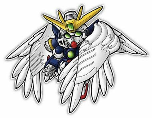 SD Gundam Wing Anime Car Window Decal Sticker E007