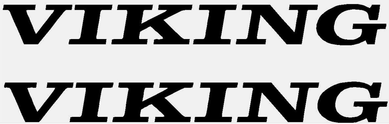 4 pc Viking Camper RV Vinyl Decal Sticker Pop Up Graphics Stickers 4 pc
