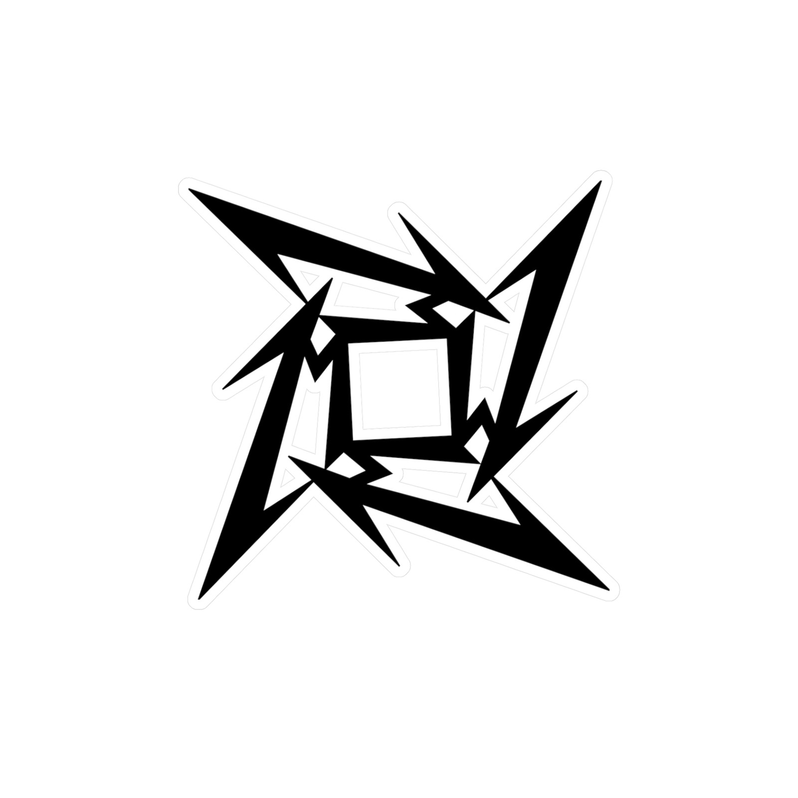 Metallica star logo VINYL DECAL James Hetfield Autograph Signature STICKER