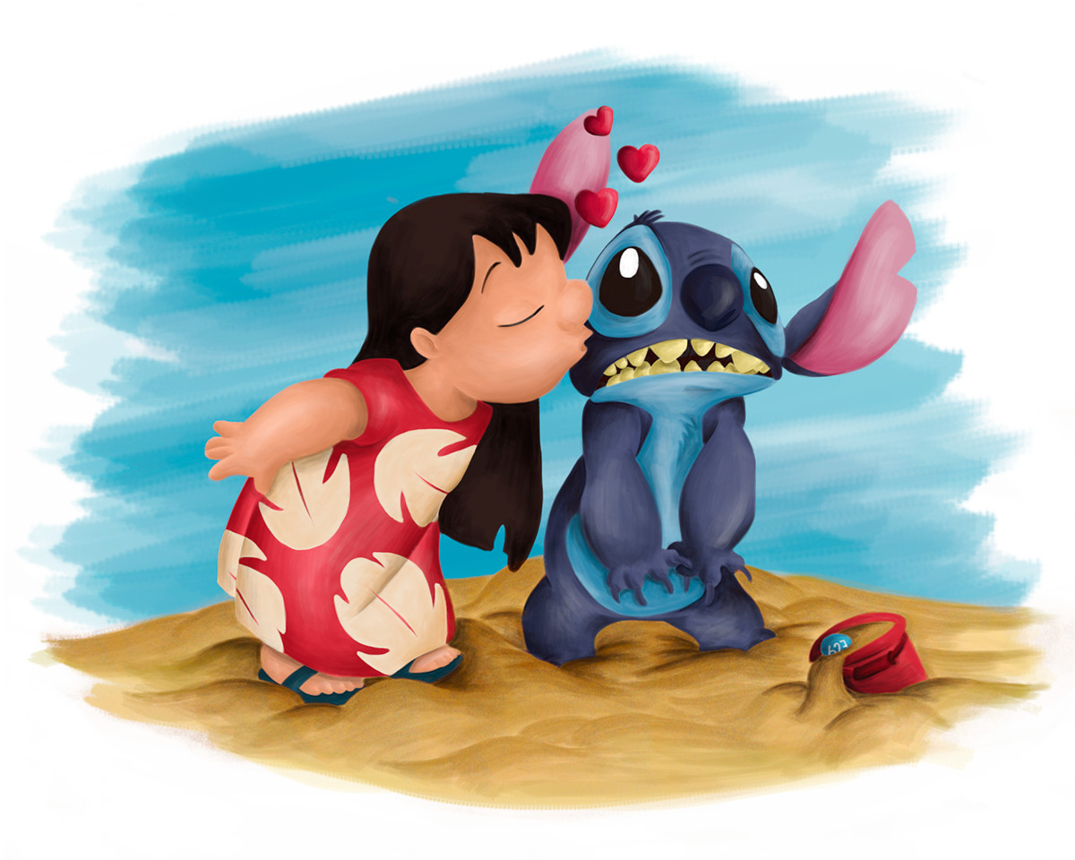 Lilo and Stitch Lilo & Stitch sticker weatherproof bumper vinyl decal