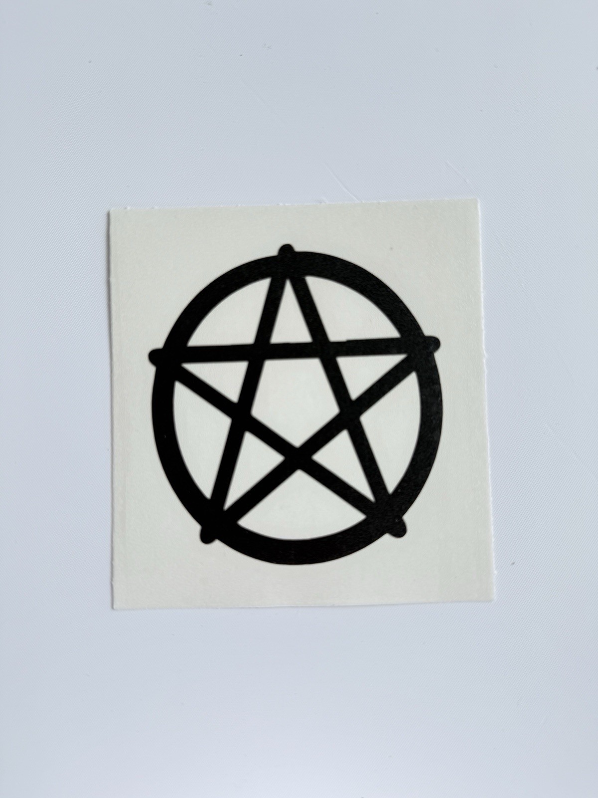Pentagram Vinyl Decal Sticker Star