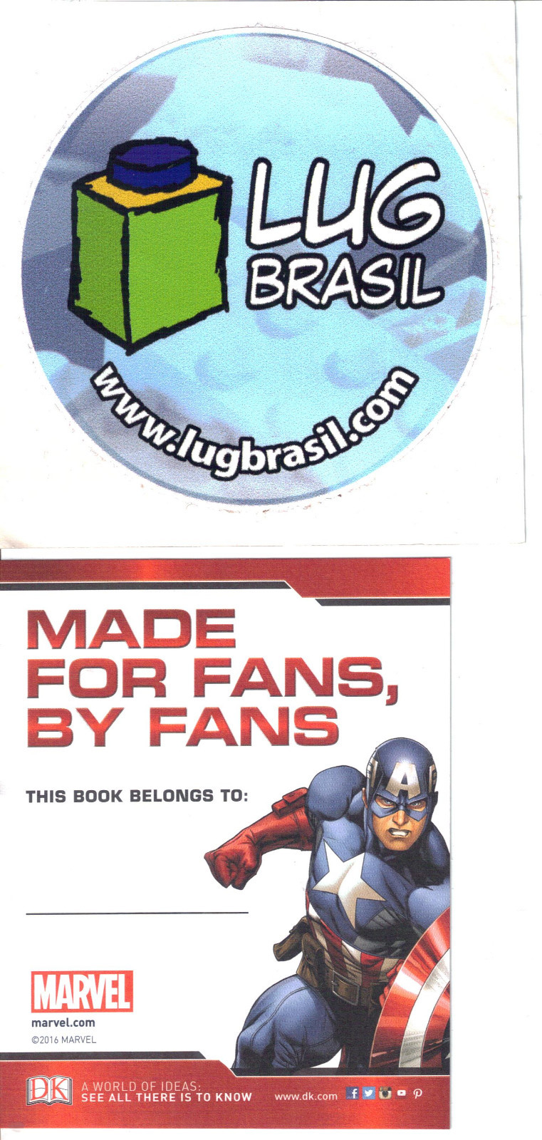 Stickers Captain America Red Skull & Star Wars Join The Resistance – Lug Brasil