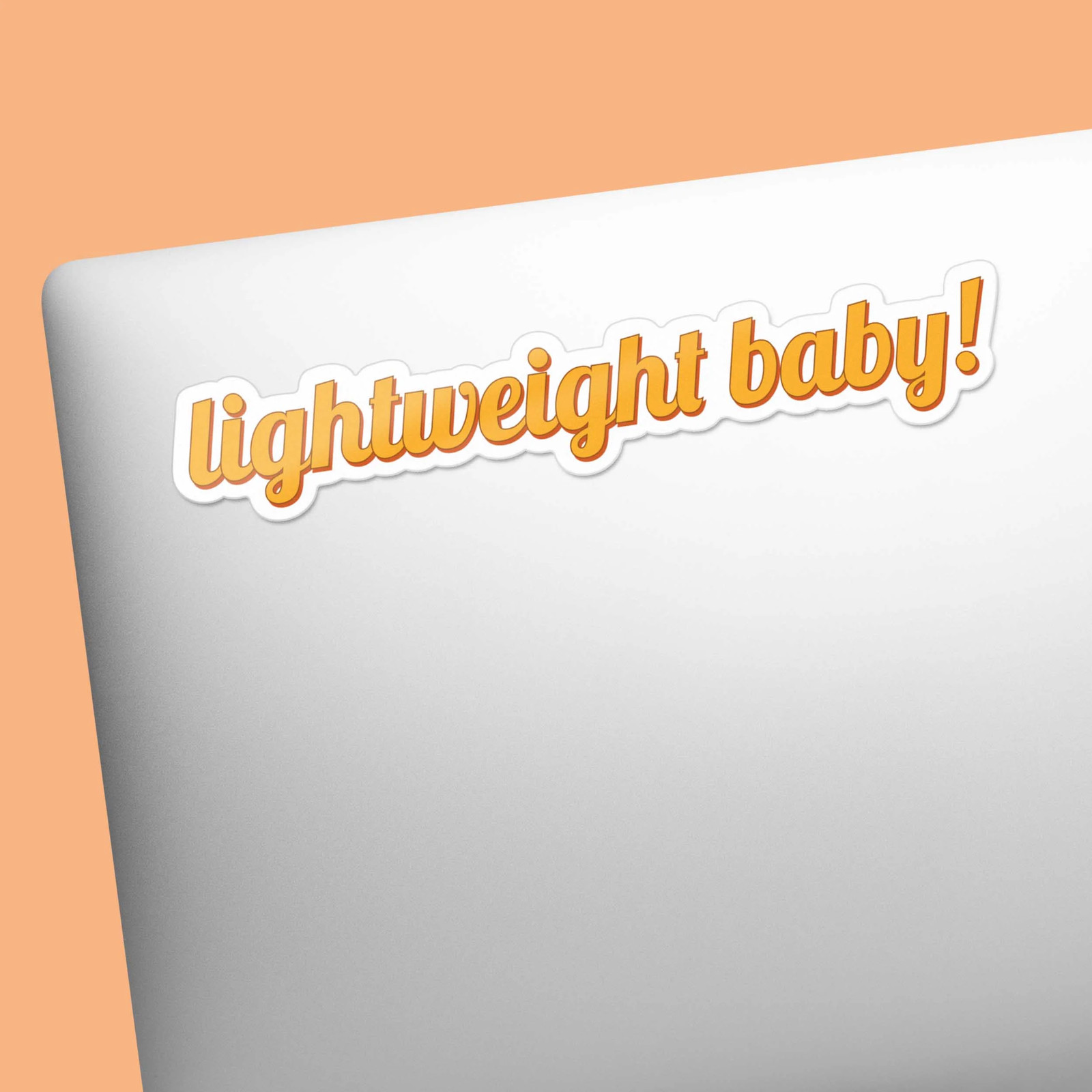 Lightweight Baby! Sticker – Funny Ronnie Coleman Quote Sticker