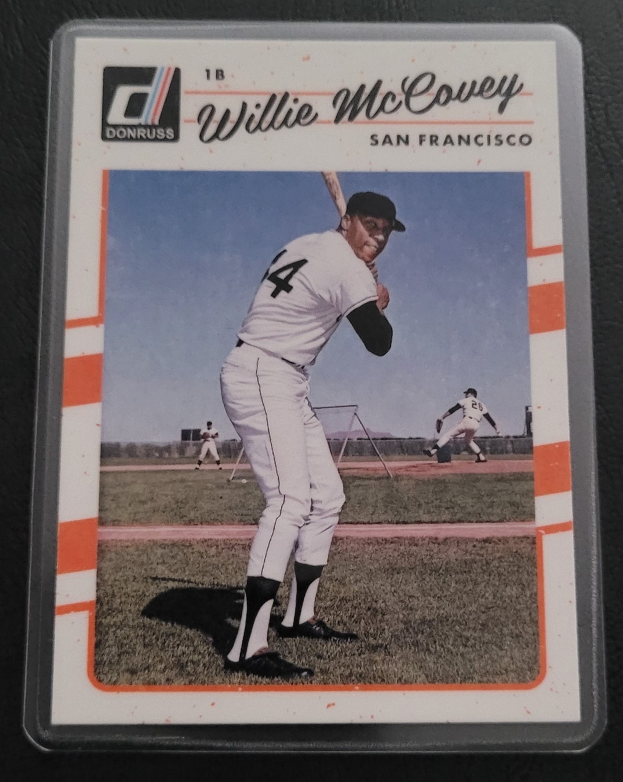 Willie McCovey HOF Fridge/Locker/Cabinet Laminated Baseball Card Magnet Giants