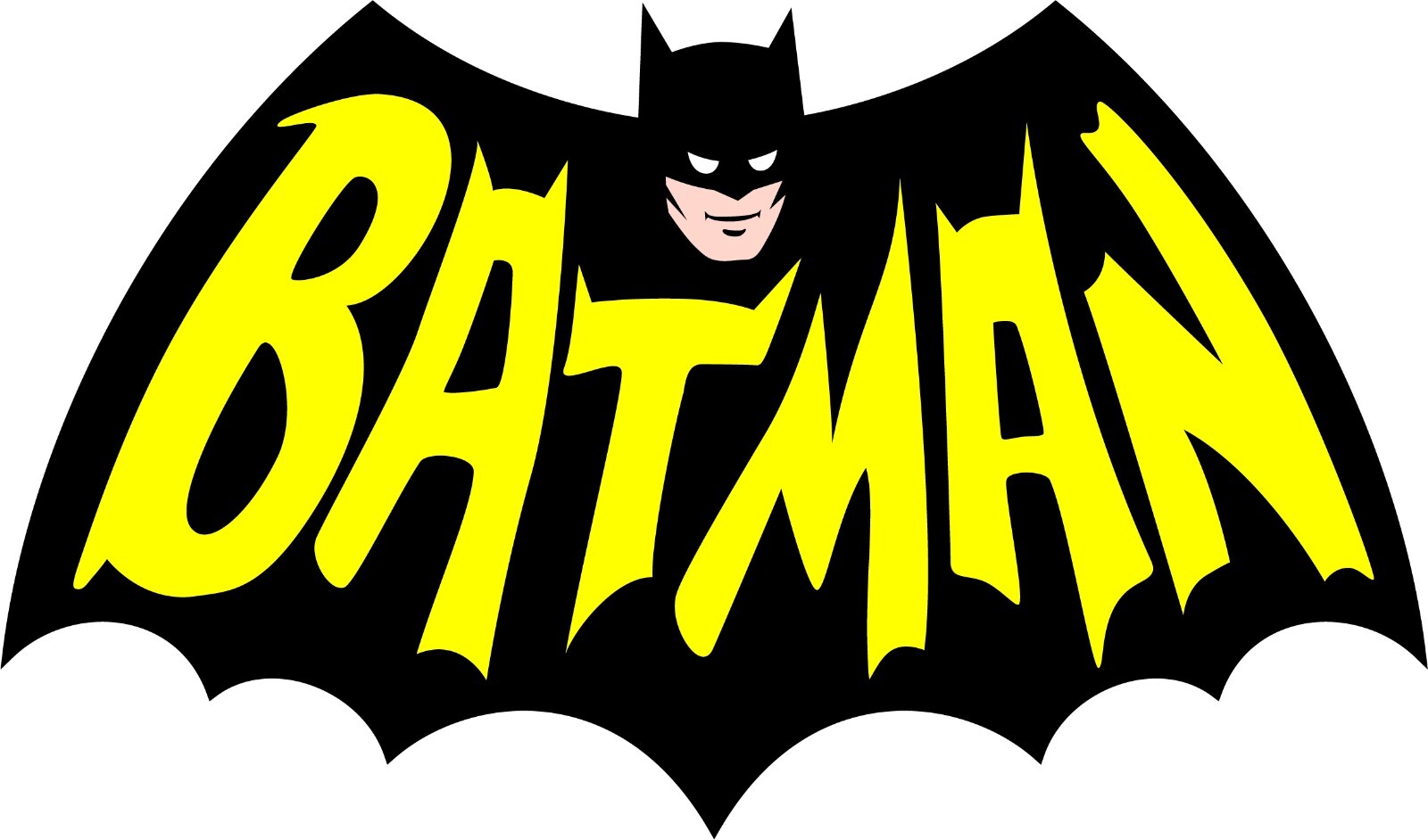 BATMAN LOGO Decal Sticker Comic Dark Knight Colored