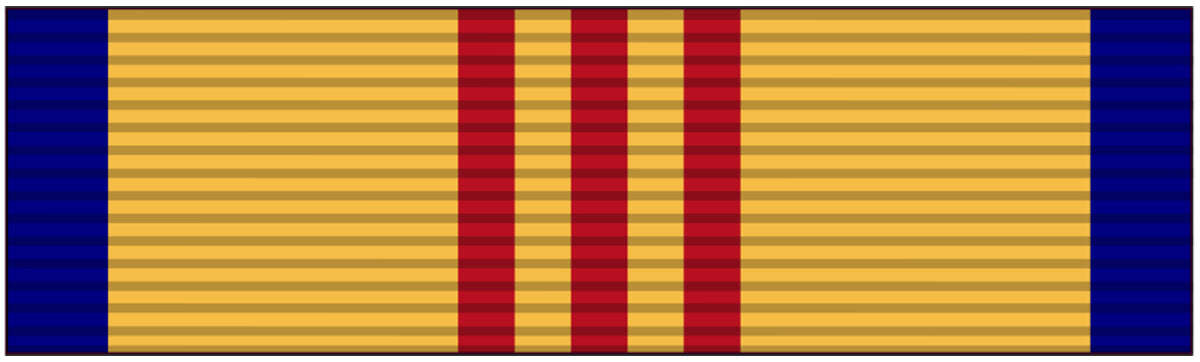 US Military Vietnam Marine Merchant Service Ribbon Vinyl Decal 3 inches wide