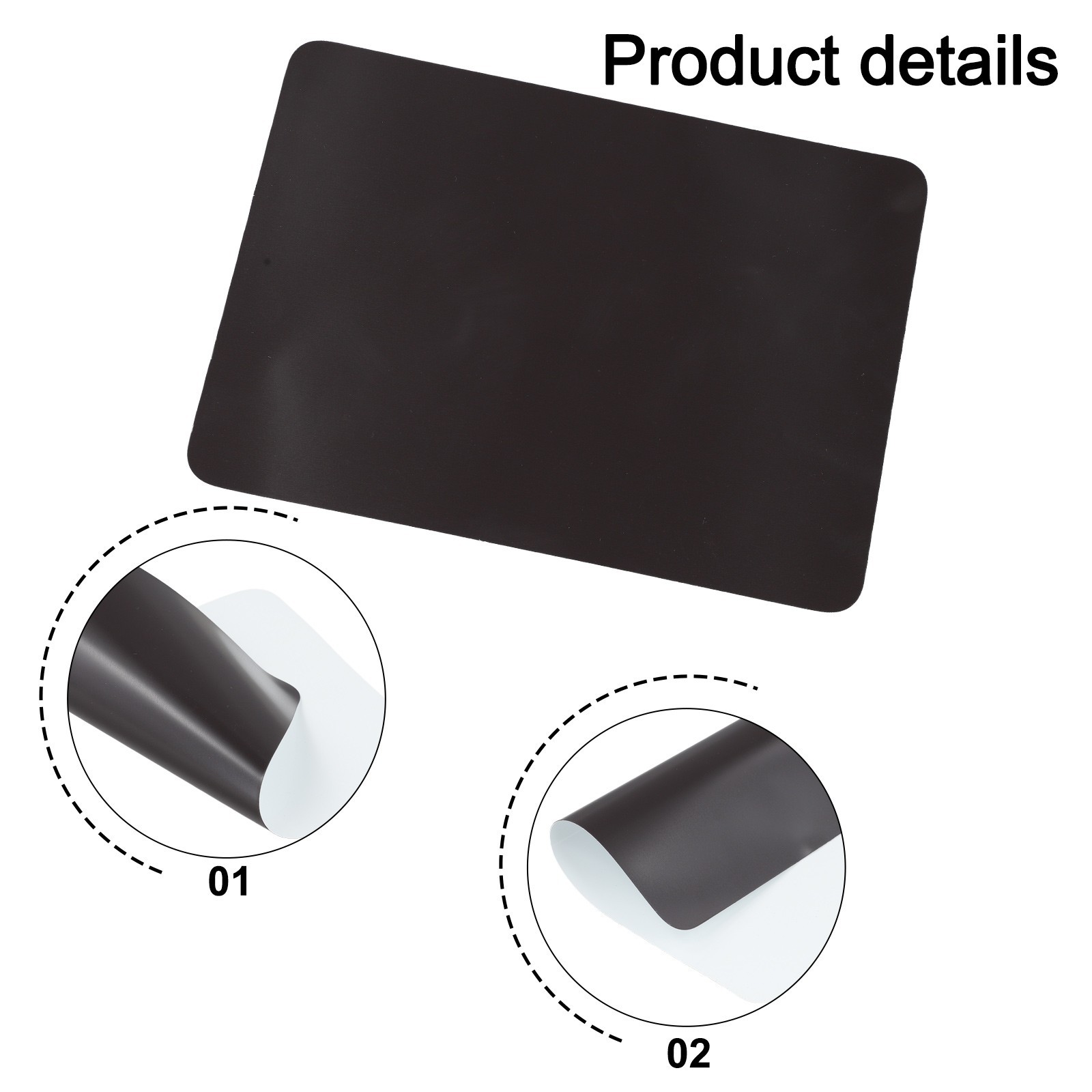 1* A5 Magnetic Whiteboard Fridge Dry Wipe Markers Writing Record Message Board