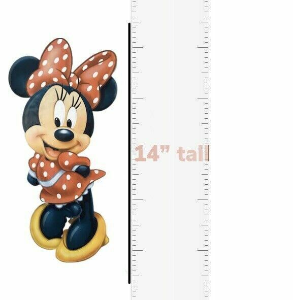 34Piece Mickey Minnie Mouse Removable Sticker Wall Decals for Boys & Girls Room