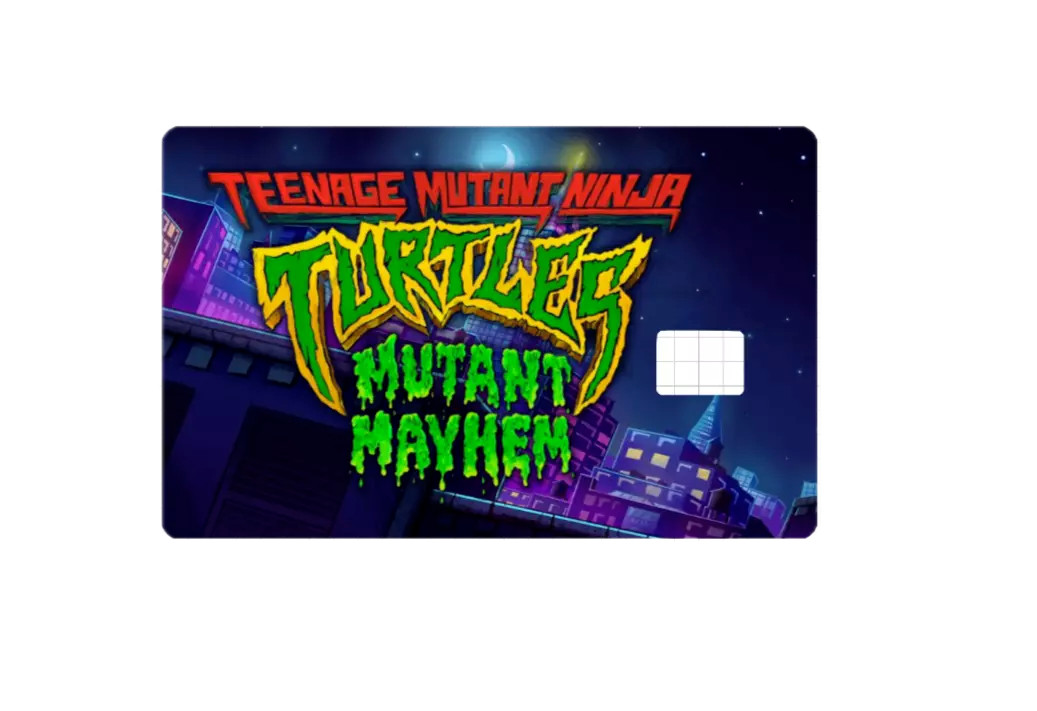 TMNT Credit Card Skin (6-Pack) | Teenage Mutant Ninja Turtles Sticker Variety Pa