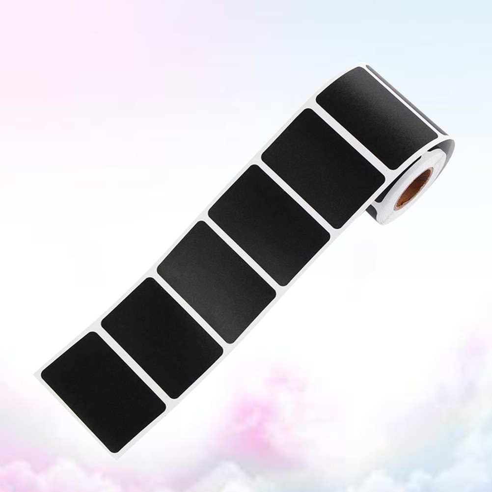 300 Pcs/Roll White Rectangular Labels Sticker